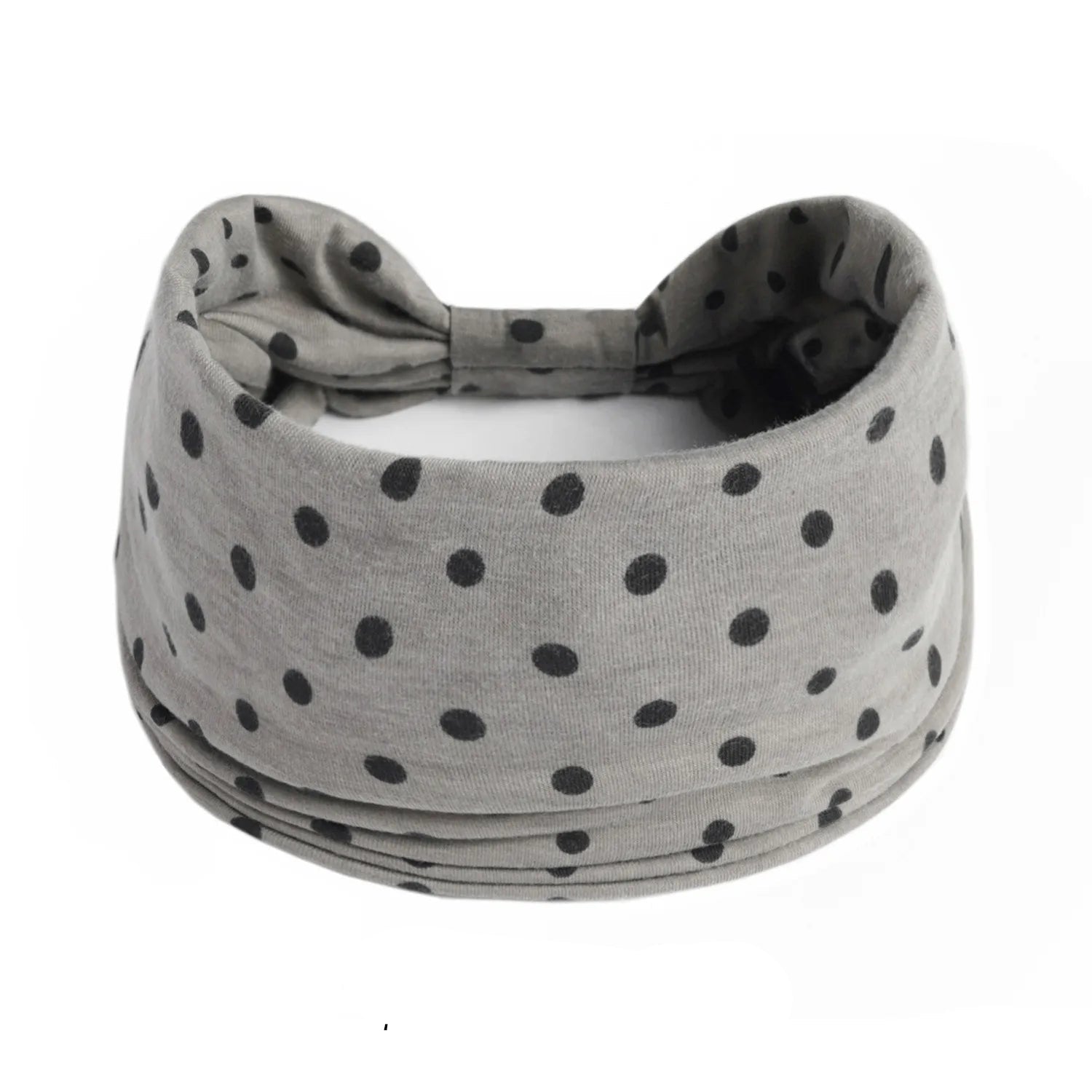 Bandeau pour cheveux - Large - A pois - Cheveu Soyeux
