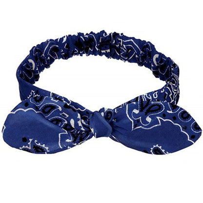 bandeau bleu - Bandeau bohème - bandeau plage