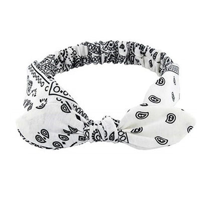 bandeau blanc - bandeau bohème blanc - style été - tendance