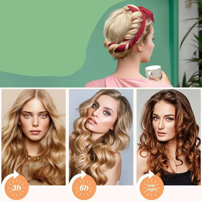 Bandeau pour boucler les cheveux la nuit - Boucles sans chaleur - Cheveu Soyeux