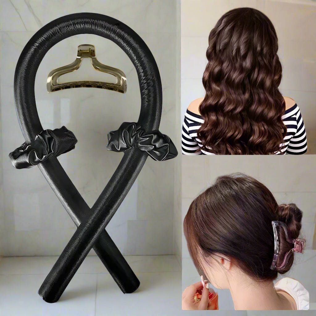Bigoudis pour cheveux - Boucles sans chaleur - Cheveu Soyeux