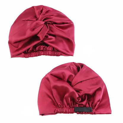 Bonnet satin cheveux - Nœud élégance - Cheveu Soyeux