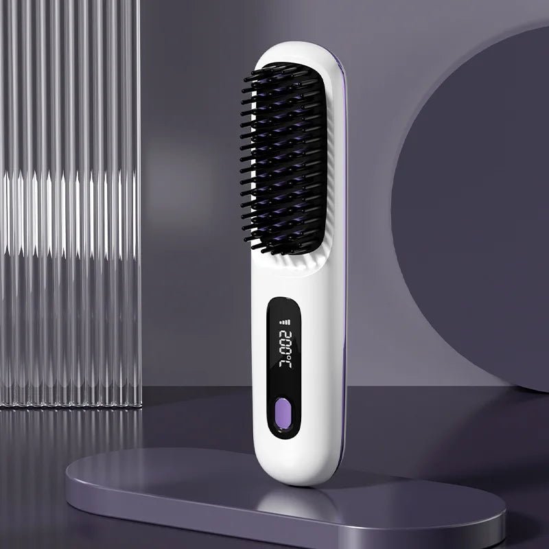 Brosse lissante chauffante - Voyage - Cheveu Soyeux