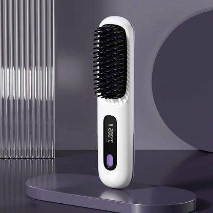 Brosse lissante chauffante - Voyage - Cheveu Soyeux
