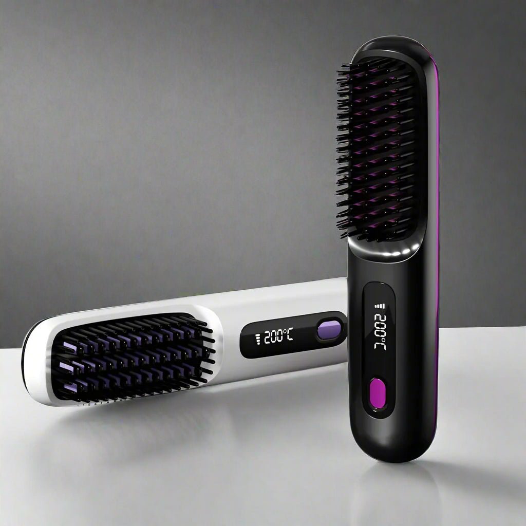 Brosse lissante chauffante - Voyage - Cheveu Soyeux