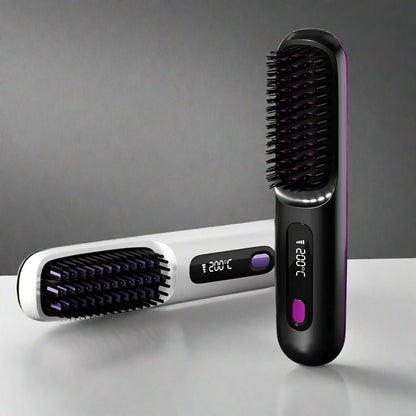 Brosse lissante chauffante - Voyage - Cheveu Soyeux