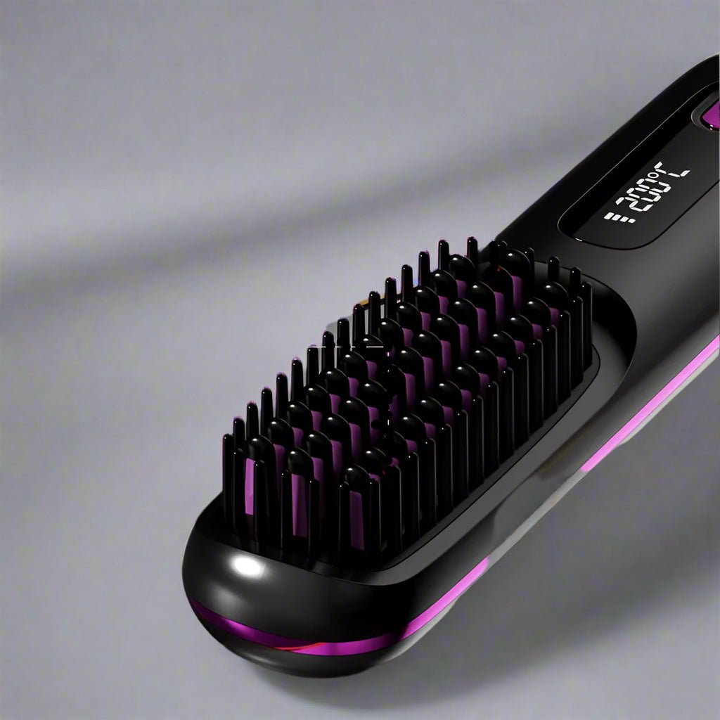 Brosse lissante chauffante - Voyage - Cheveu Soyeux