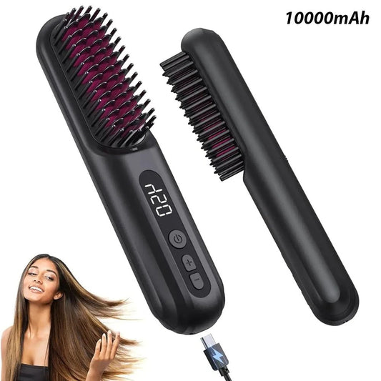 Brosse Lissante Sans Fil - Dernière génération - Cheveu Soyeux