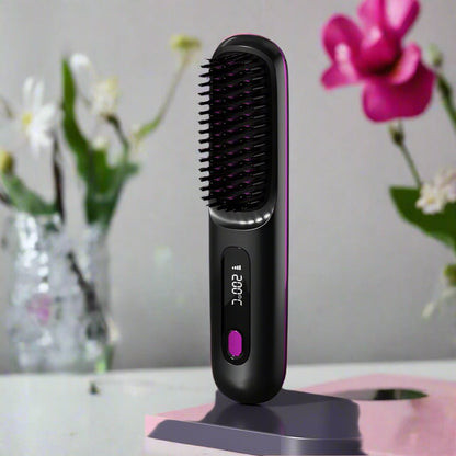 Brosse lissante chauffante - Voyage - Cheveu Soyeux