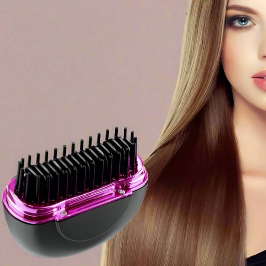 Brosse lissante et chauffante - Mini - Cheveu Soyeux