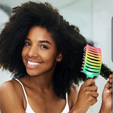 Brosse demelante - MagicPoPBrosse™ - Cheveu Soyeux
