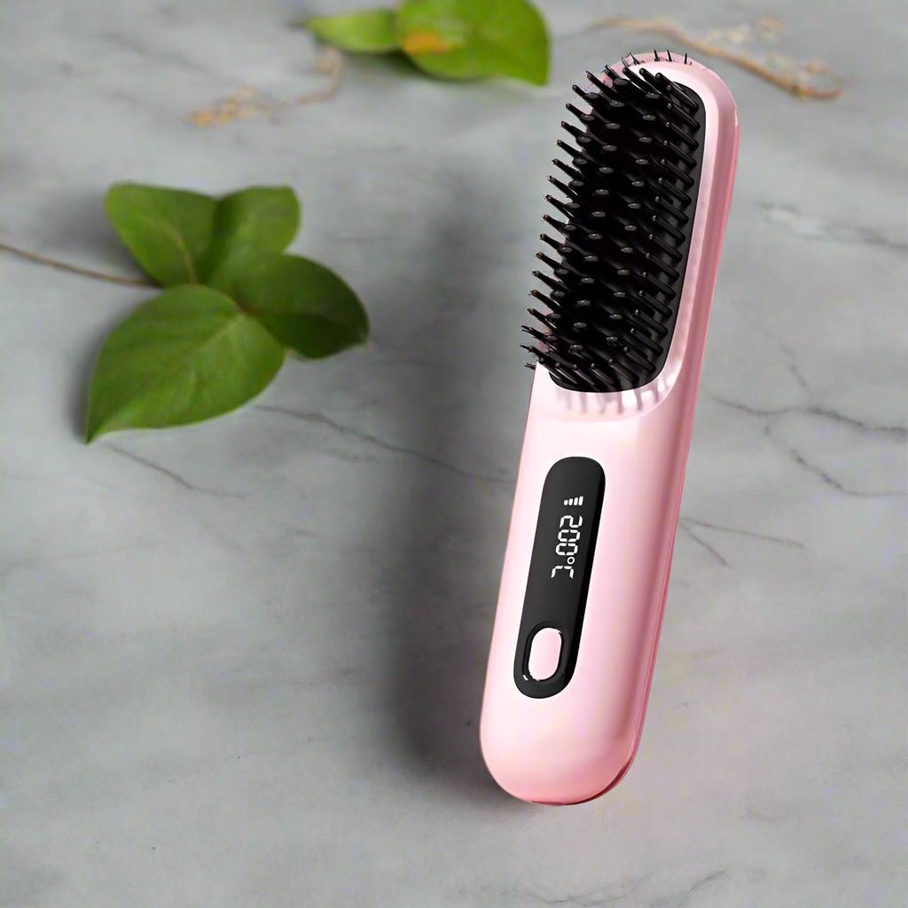 Brosse lissante chauffante - Voyage - Cheveu Soyeux