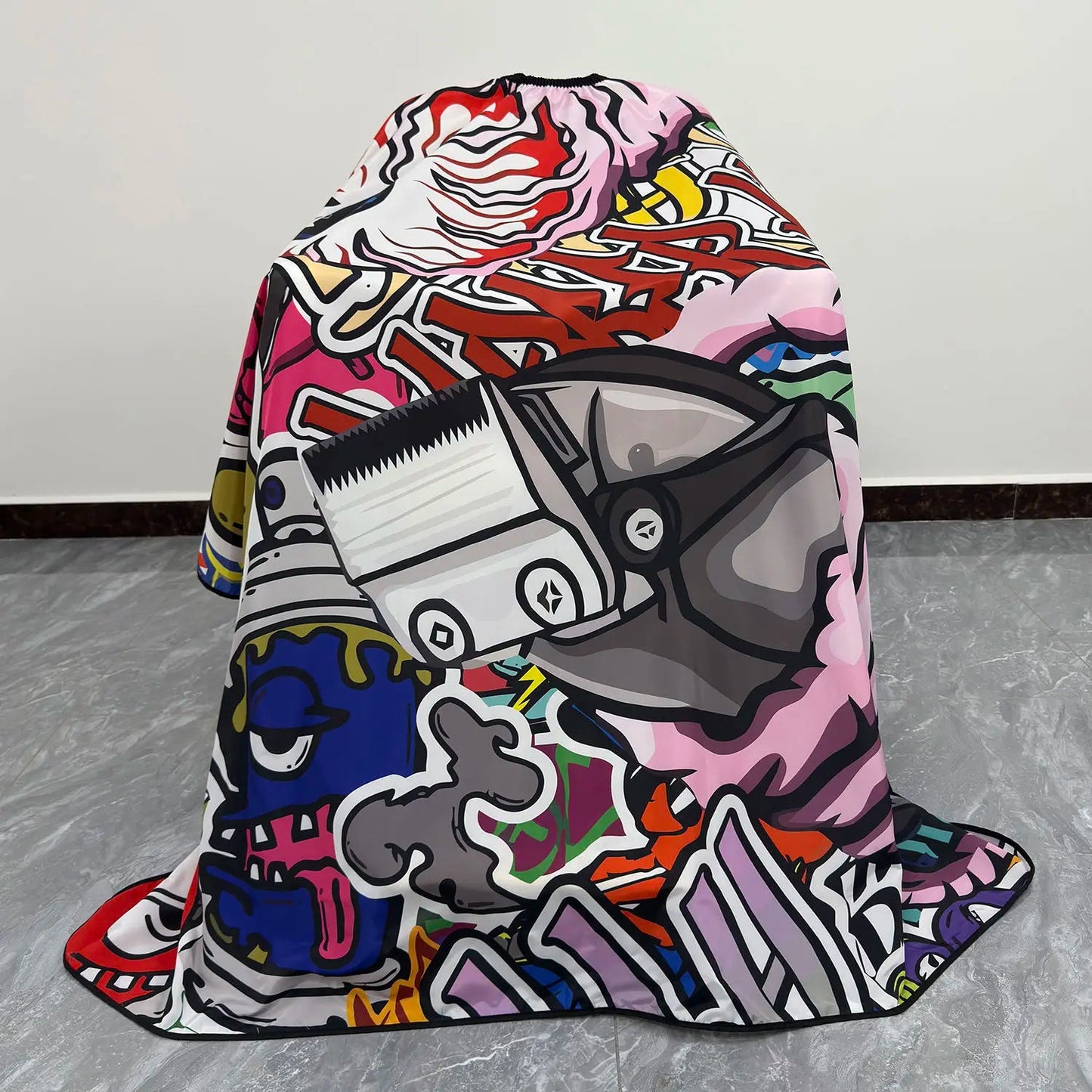 Cape barbier 145x180 cm imperméable – Anti-taches & anti-décoloration - Cheveu Soyeux