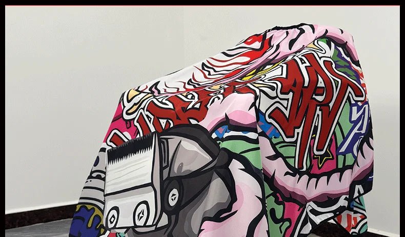 Cape barbier 145x180 cm imperméable – Anti-taches & anti-décoloration - Cheveu Soyeux