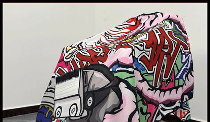 Cape barbier 145x180 cm imperméable – Anti-taches & anti-décoloration - Cheveu Soyeux