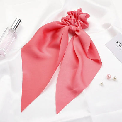 Chouchou cheveux - Elastique avec foulard - Cheveu Soyeux