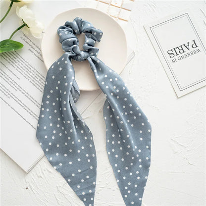 Chouchou cheveux - Elastique avec foulard -