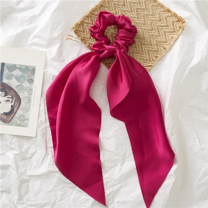 Chouchou cheveux - Elastique avec foulard -