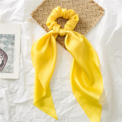 Chouchou cheveux - Elastique avec foulard -
