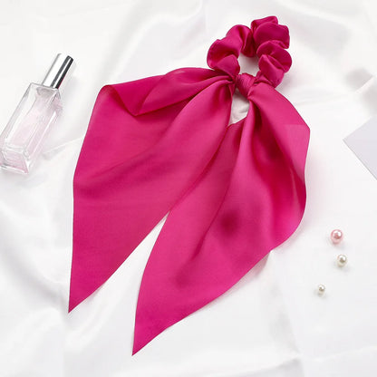 Chouchou cheveux - Elastique avec foulard -