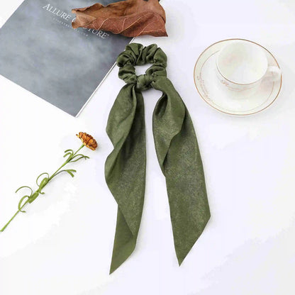 Chouchou cheveux - Elastique avec foulard - Cheveu Soyeux