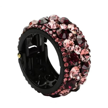 Chouchou cheveux - Rigide - Strass chic - Cheveu Soyeux