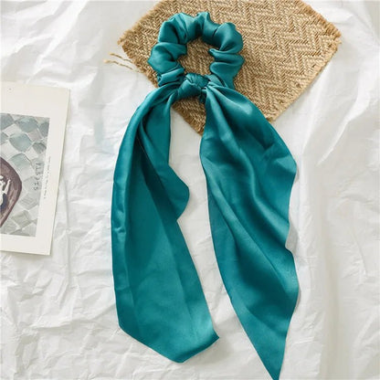 Chouchou cheveux - Elastique avec foulard - Cheveu Soyeux