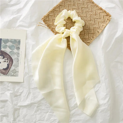 Chouchou cheveux - Elastique avec foulard -