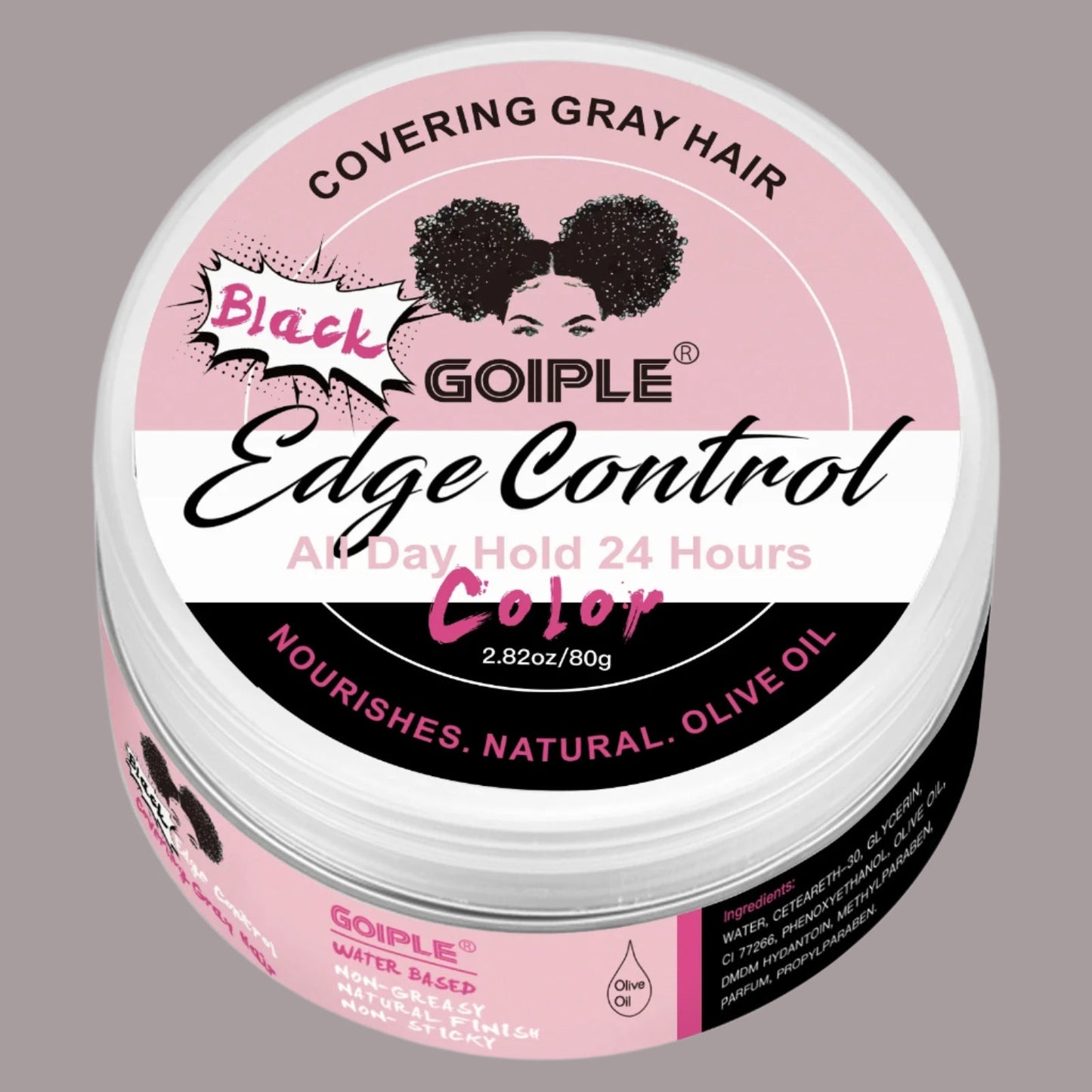 Cire Cheveu Noire – Tenue Forte 24H - Cheveu Soyeux