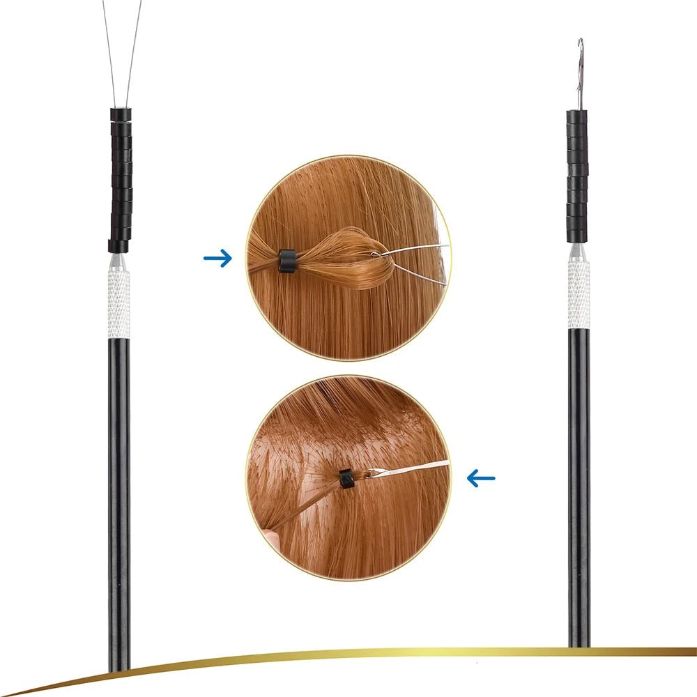 Extension cheveux - Accessoire - Micro anneaux - Cheveu Soyeux