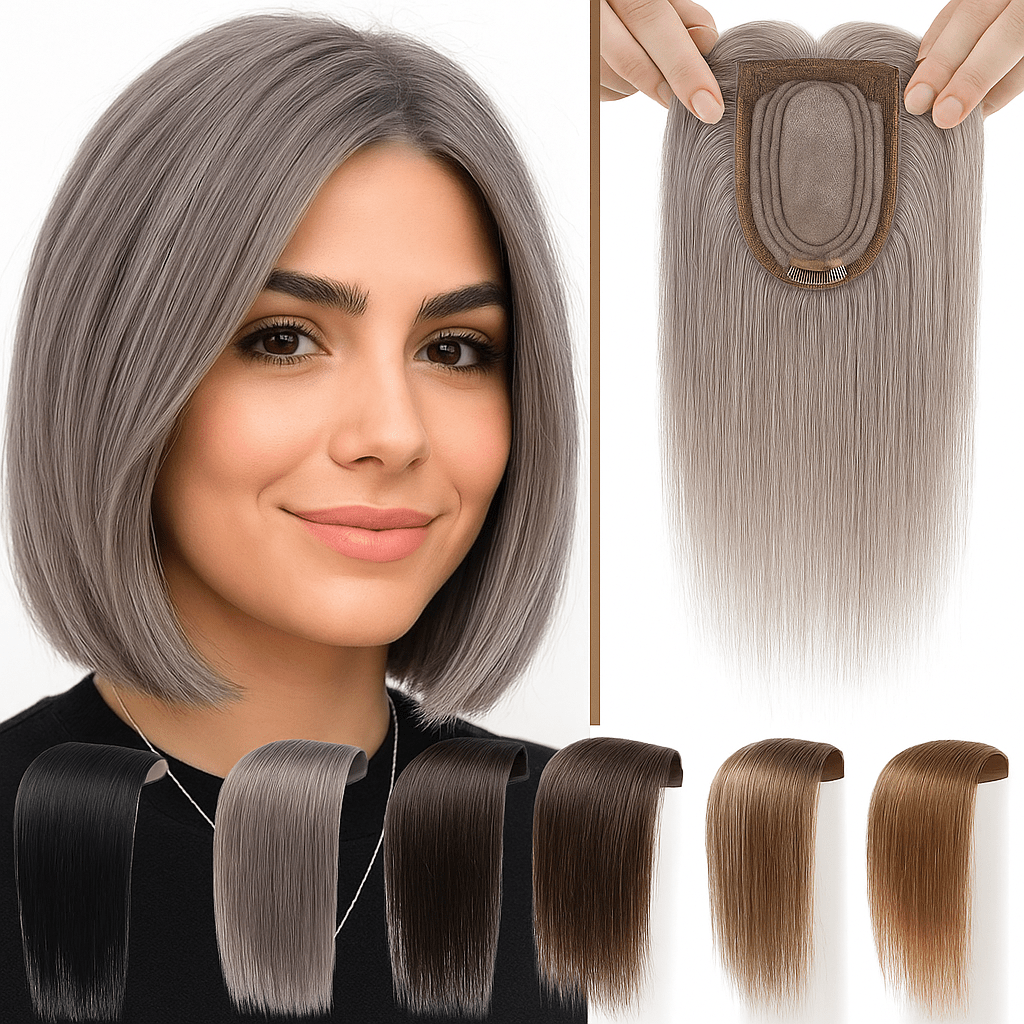 Extension cheveux femme invisible – Cheveux humains clip - Cheveu Soyeux