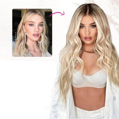Extension cheveux - Clip cheveux longs ondulés - Cheveu Soyeux