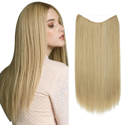 Extensions cheveux - Effet naturel - Long raide - Cheveu Soyeux