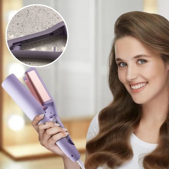 Fer a friser - Belles ondulations pour effet naturel - Cheveu Soyeux