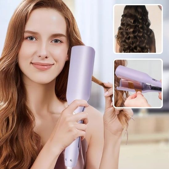 Fer a friser - Belles ondulations pour effet naturel - Cheveu Soyeux