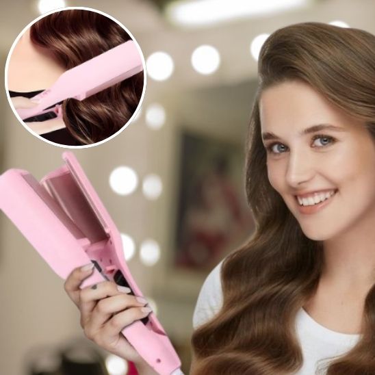 Fer a friser - Belles ondulations pour effet naturel - Cheveu Soyeux