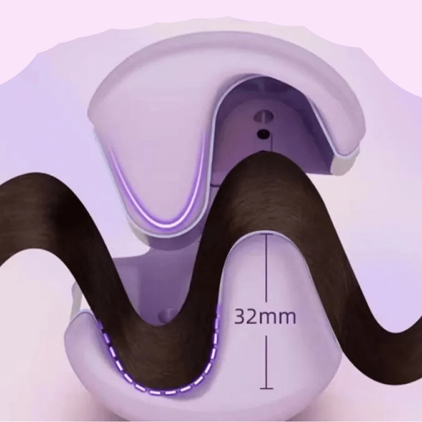 Fer a friser - Belles ondulations pour effet naturel - Cheveu Soyeux