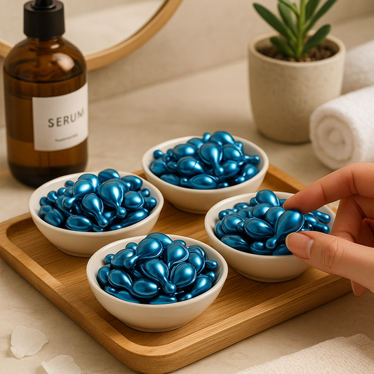 Capsules kératine cheveux-Vitalité capillaire