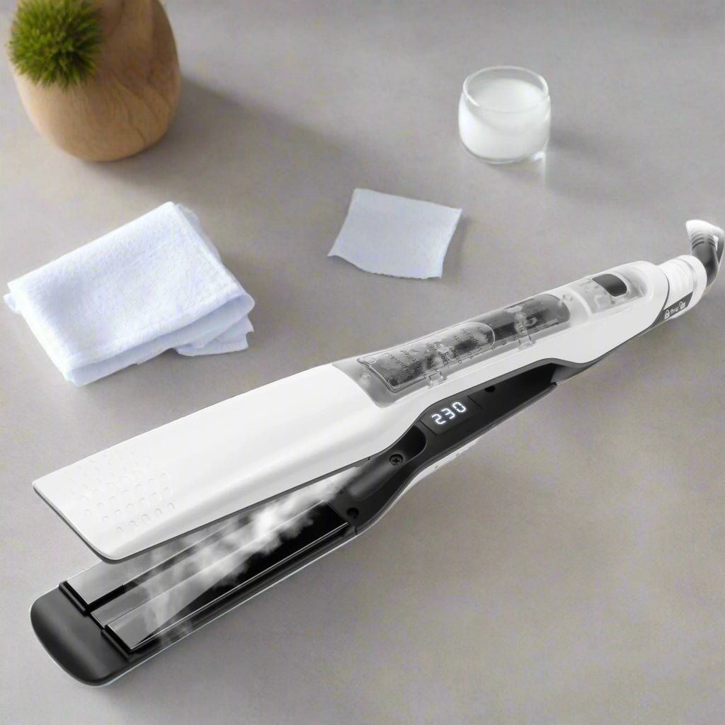 Lisseur a vapeur - Hydratation - Cheveu Soyeux