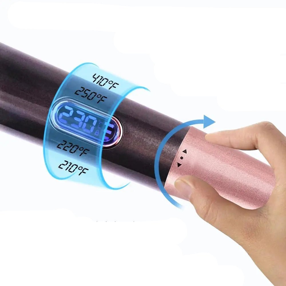 Lisseur boucleur - Fer torsadé pour boucles - Cheveu Soyeux