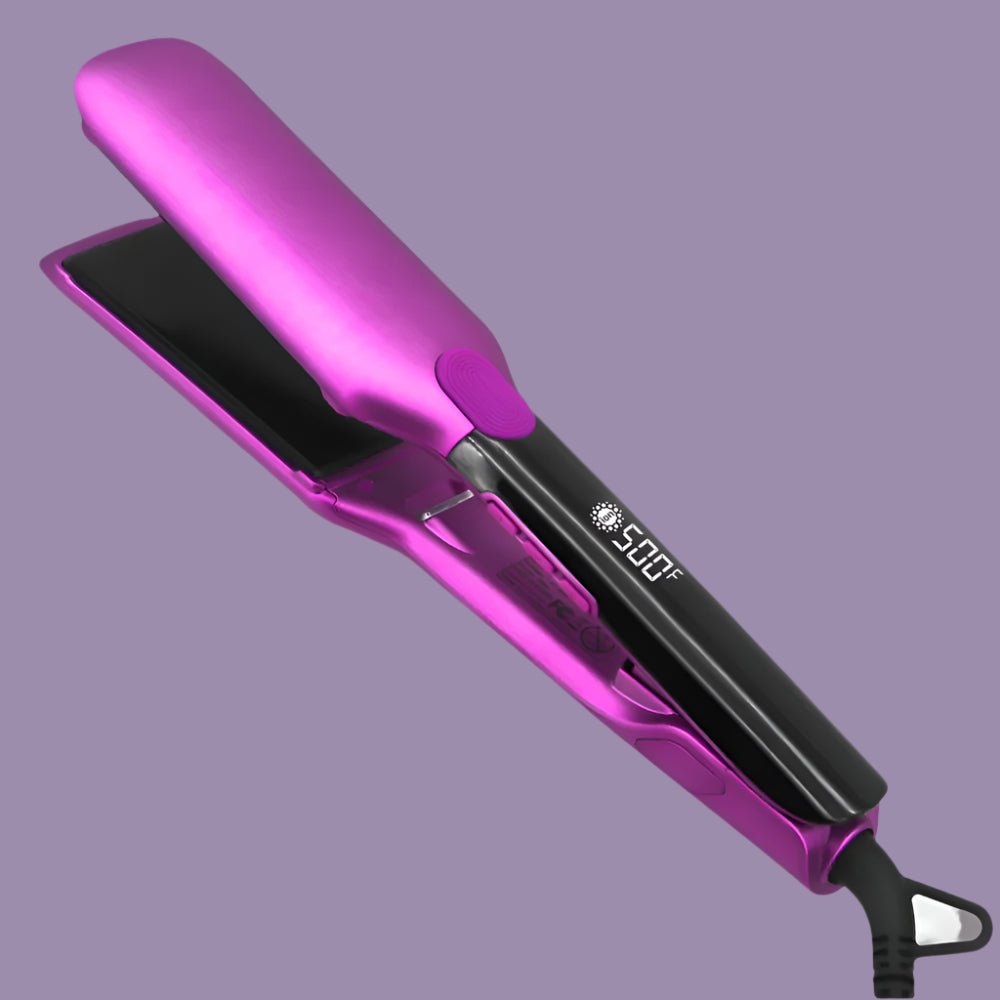 Lisseur professionnel - Plasma et Vibration - Cheveu Soyeux