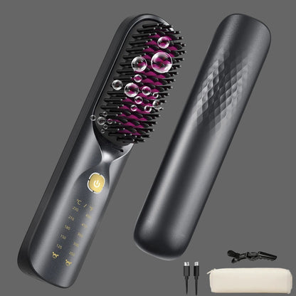 Brosse Lissante Sans Fil - La meilleure - Cheveu Soyeux