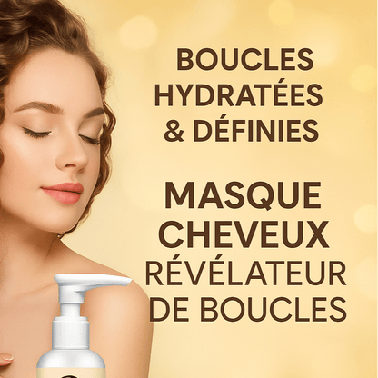 Masque Cheveux - Révélateur de Boucles - Cheveu Soyeux