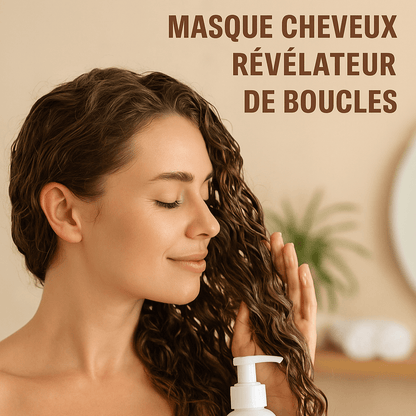 Masque Cheveux - Révélateur de Boucles - Cheveu Soyeux