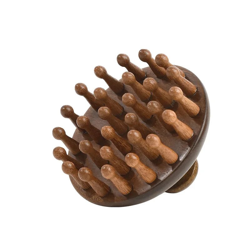 Massage du cuir chevelu - Brosse tout bois - Cheveu Soyeux