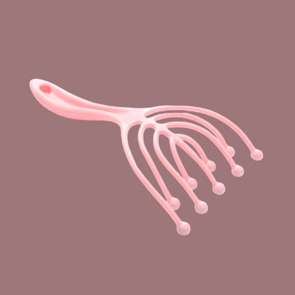 Massage du cuir chevelu - Peigne avec rouleau de massage - Cheveu Soyeux