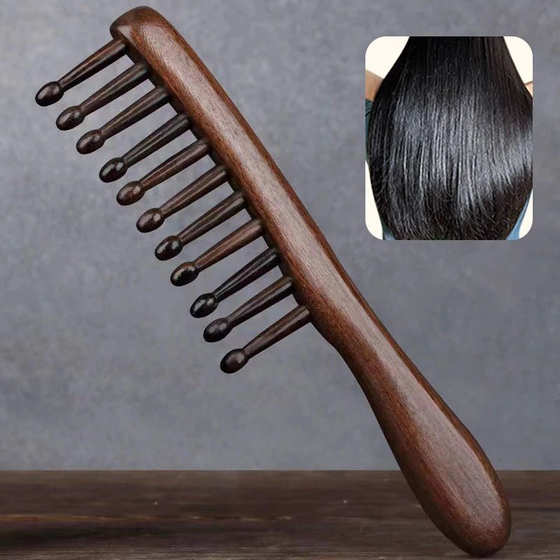 Peigne massage cuir chevelu - Détente - Cheveu Soyeux