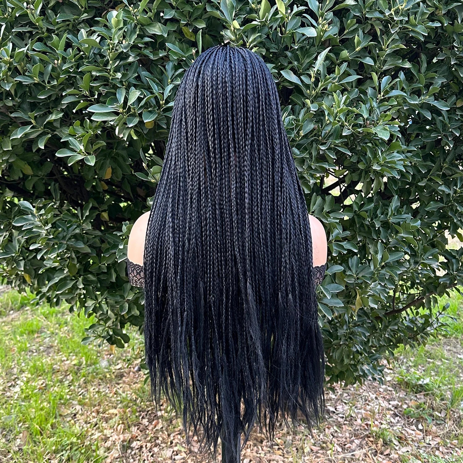 Perruque femme - Bandeau avec tresses - Cheveu Soyeux