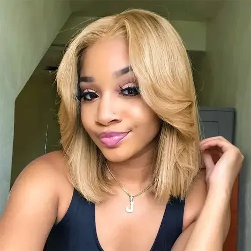 Perruque Femme - Cheveux humains Ondulés - Cheveu Soyeux