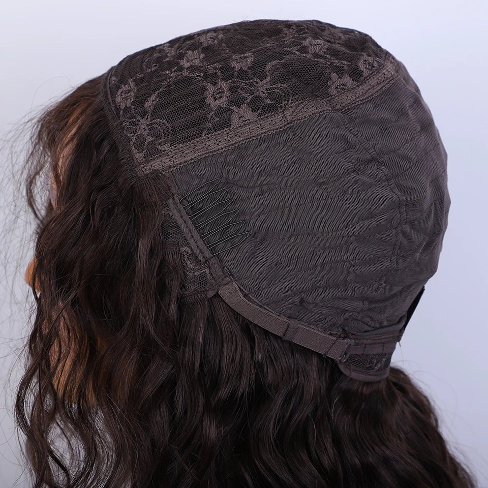 Perruque femme - Ondulée - Cheveu Soyeux